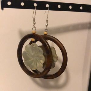 Never Worn Floral Earrings